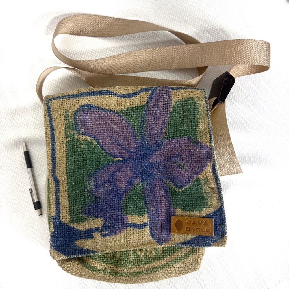 Java Cycle Upcycled Crossbody Bag